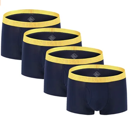 Новинка 2021 г., спортивные трусы-боксеры с длинными штанинами, мужское нижнее белье с собственным логотипом