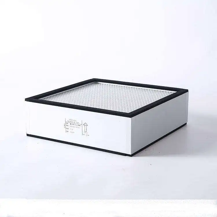 Factory Wholesale price Fiber Glass Air Filter H13 H14 Hepa Filter For High Temperature Environment