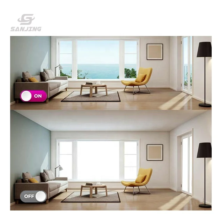 electronic pdlc smart tint glass film for window pdlc film smart glass window