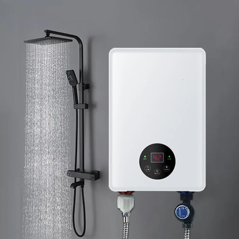 220V 3.5KW Club sue Portable Whole sale Instant Water Heater With Safety Switch