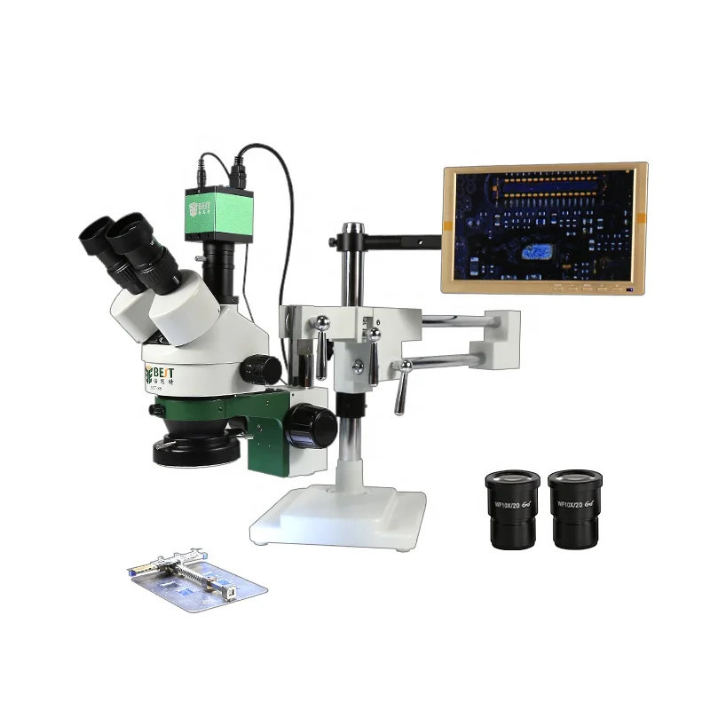 OEM ODM BST-X7 180 Degree Rotation Stereo Digital Microscope Camera PCB Solder Tool Repair Watching Microscopio