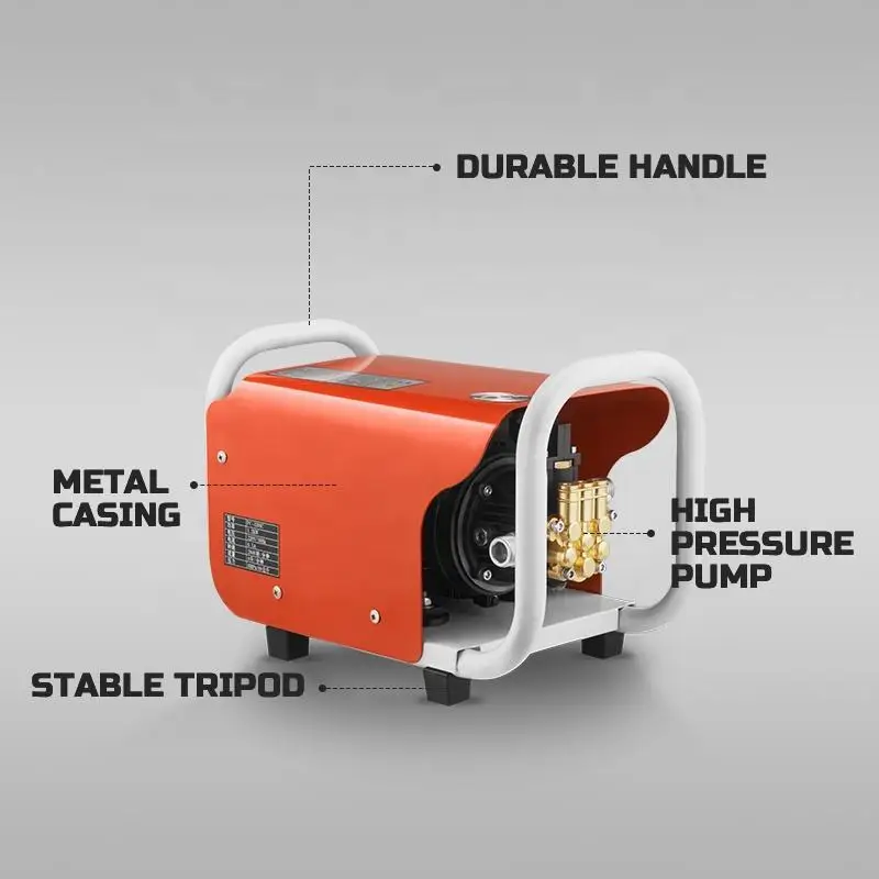 CE Certified 1200W 80bar Household High Pressure Washer electric high pressure water jet cleaner