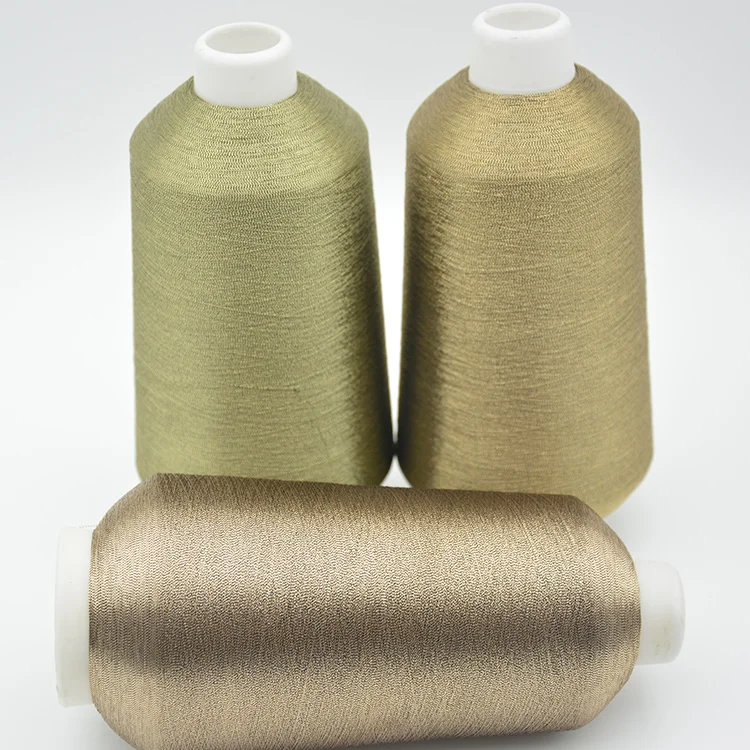 Popular Guaranteed Quality Proper Price Golden Shiny Metallic Yarn