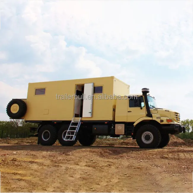 Customizable 18ft Expedition Truck Camper Motorhome Box with departure angel DIY overland Road RV Camping Recreational Vehicles