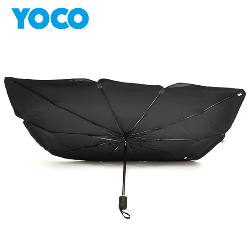 Factory price blocks UV rays sun visor protector foldable reflector umbrella sunshade for cars