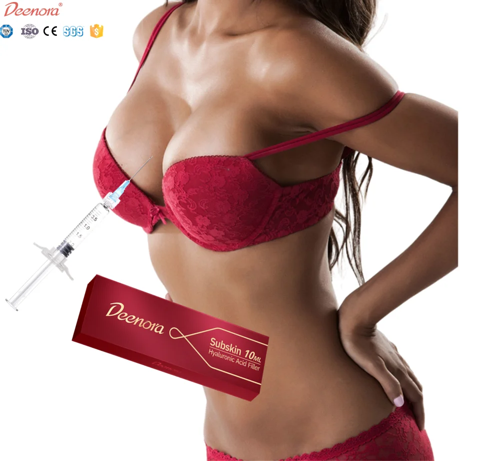 Deenora korea Hot Sale buttocks  increase enlargement gel cross linked ha hyaluronic acid dermal filler for face nose skin