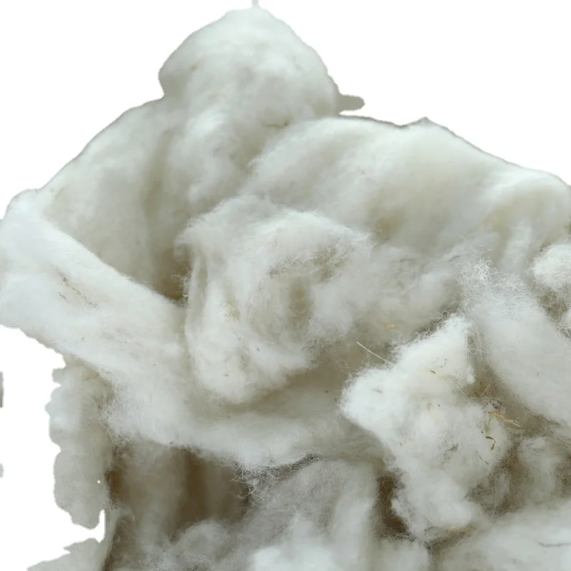 Заводская Высококачественная кардированная овечья шерсть для плетения пряжи с натуральным цветом