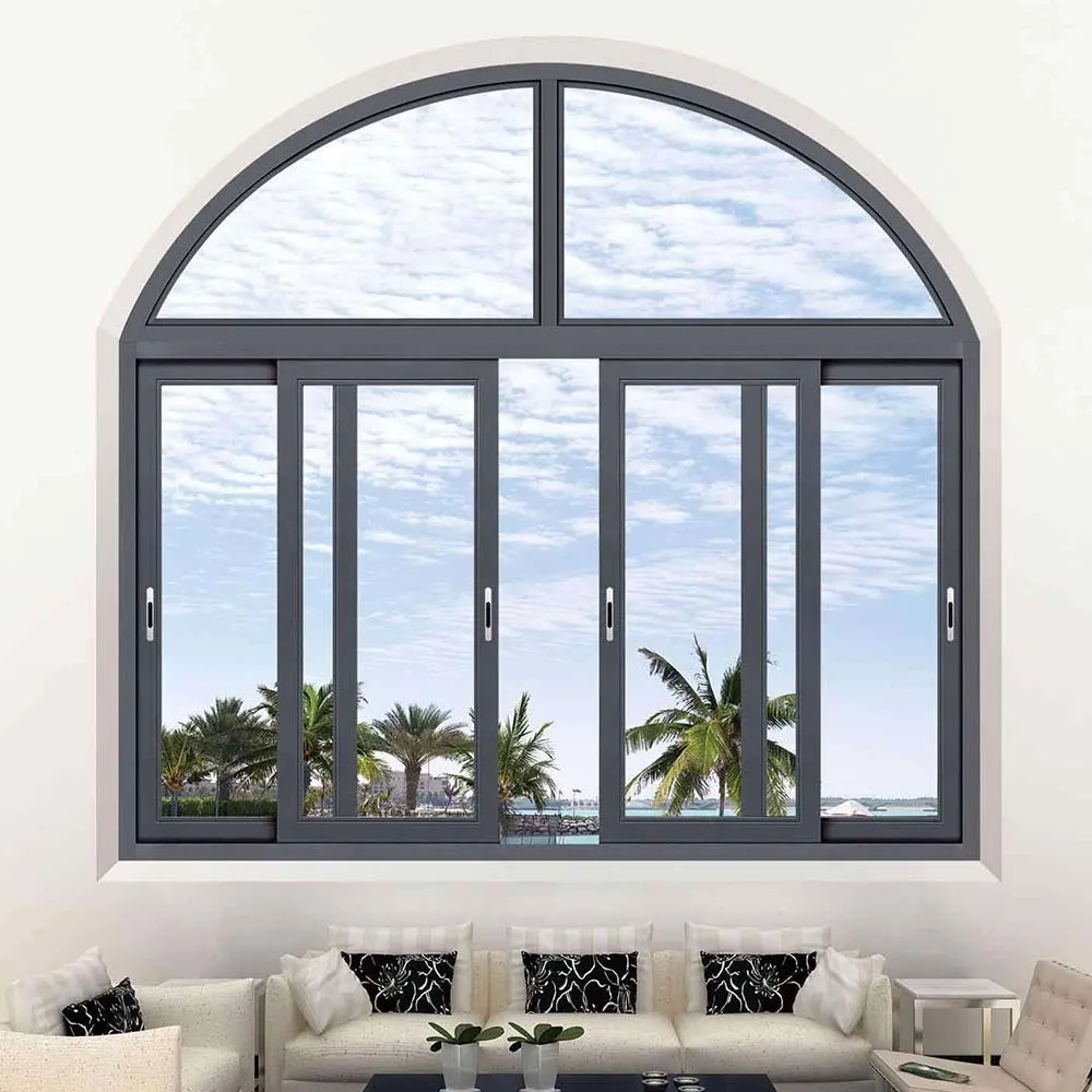 American Style residential Double Hung Sash Window Aluminum single-hung windows Vertical Up Down Sliding Windows