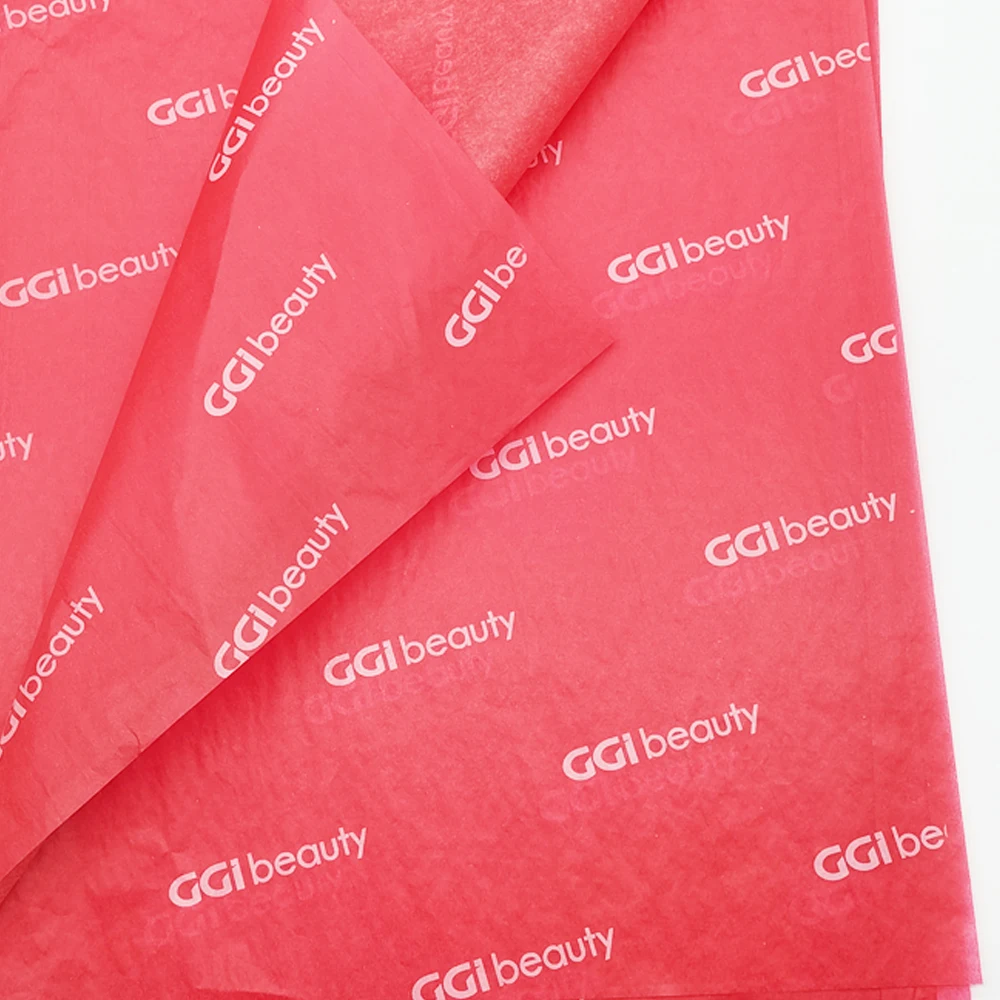 Recycled Custom Printed Packaging Clothes Tissue Paper Gift Flower Wrapping Paper With Your Brand Logo