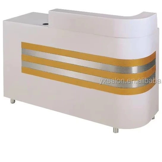 Горячая Распродажа классический французский стиль высокий глянцевый современный стол регистрации