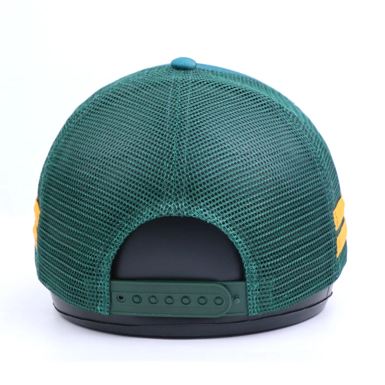 Qianzun manufacturer australia 5 Panel Trucker Cap Mesh Back Foam Trucker Cap Wild Side Strip Trucker Cap