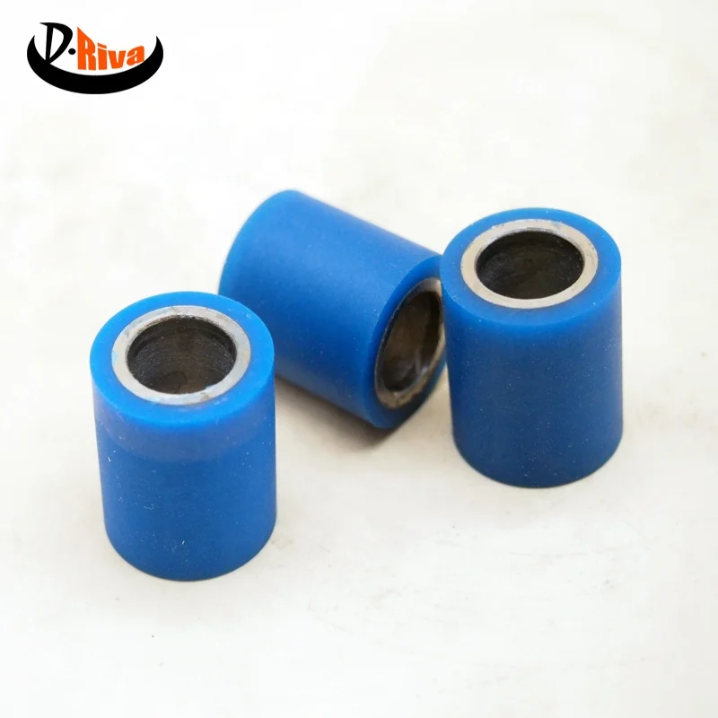Китайский завод, хорошее качество, полиуретановое покрытие, синие полиуретановые роликовые резиновые ролики