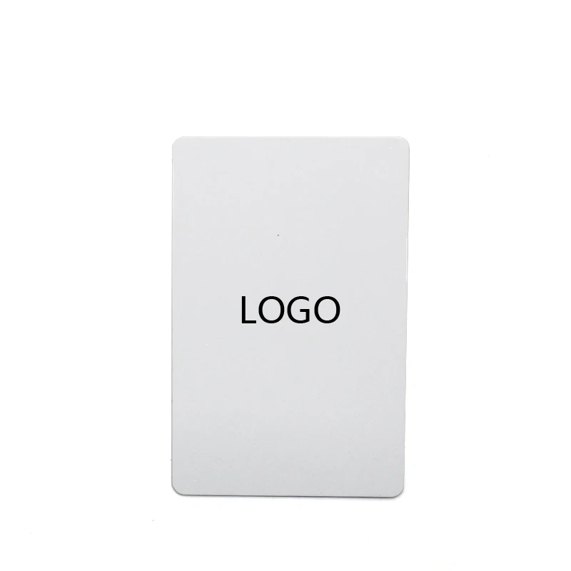 Sublimation name blank aluminium metal membership card customized business card