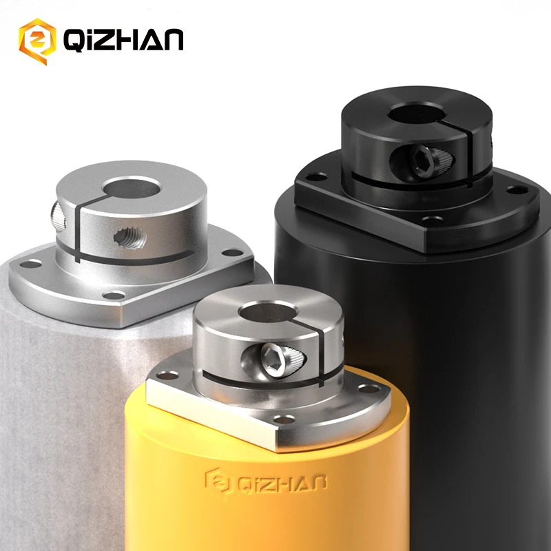 High Quality Compact Flange Mounting Mold Casting with Slit Shaft Support Linear Motion Automation Assembly Diameter 6-40