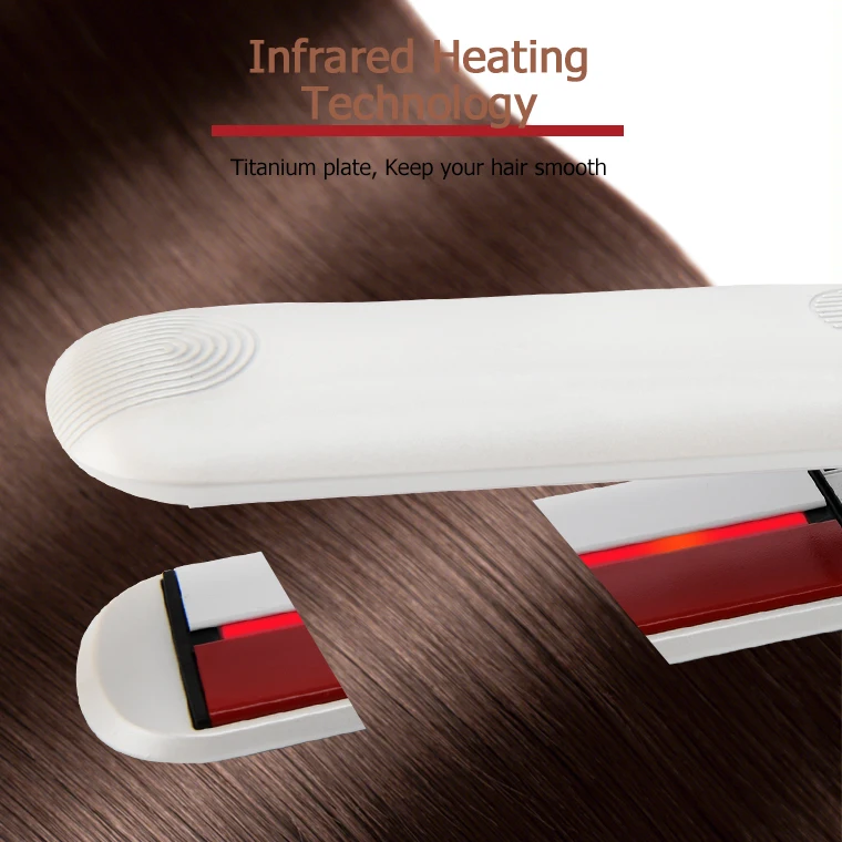 PRITECH Professional 14 Temperature Control Titanium Hair Salon Steam Styler Hair Straightener