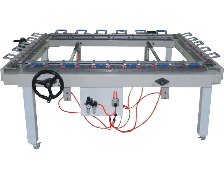 Silk Screen mesh Stretching Machine manual silk screen stretching machine Large Size Pneumatic Mesh Stretching Machine