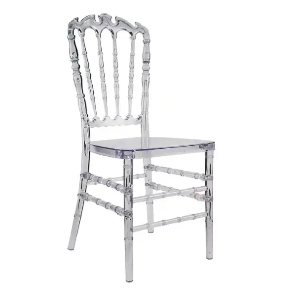 Modern Customizable Banquet Crystal Clear Plastic Transparent Tiffany Elegant Transparent Wedding Bar Auditorium Chair