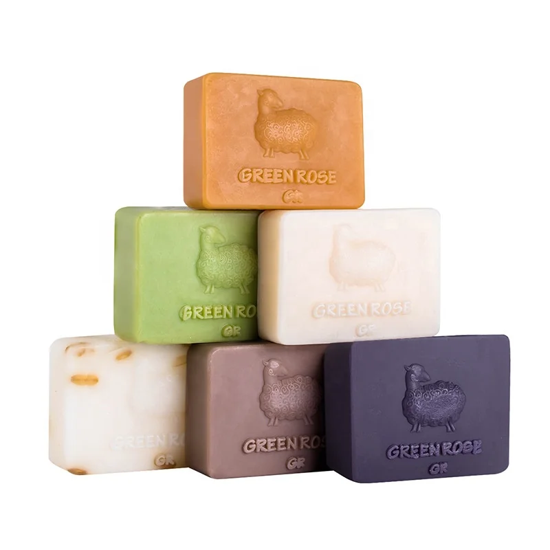 Bar Goatmilk Cow Camel Donkey Rawgoat Sheep Goat Milk Soap Whitening Handmade Soap