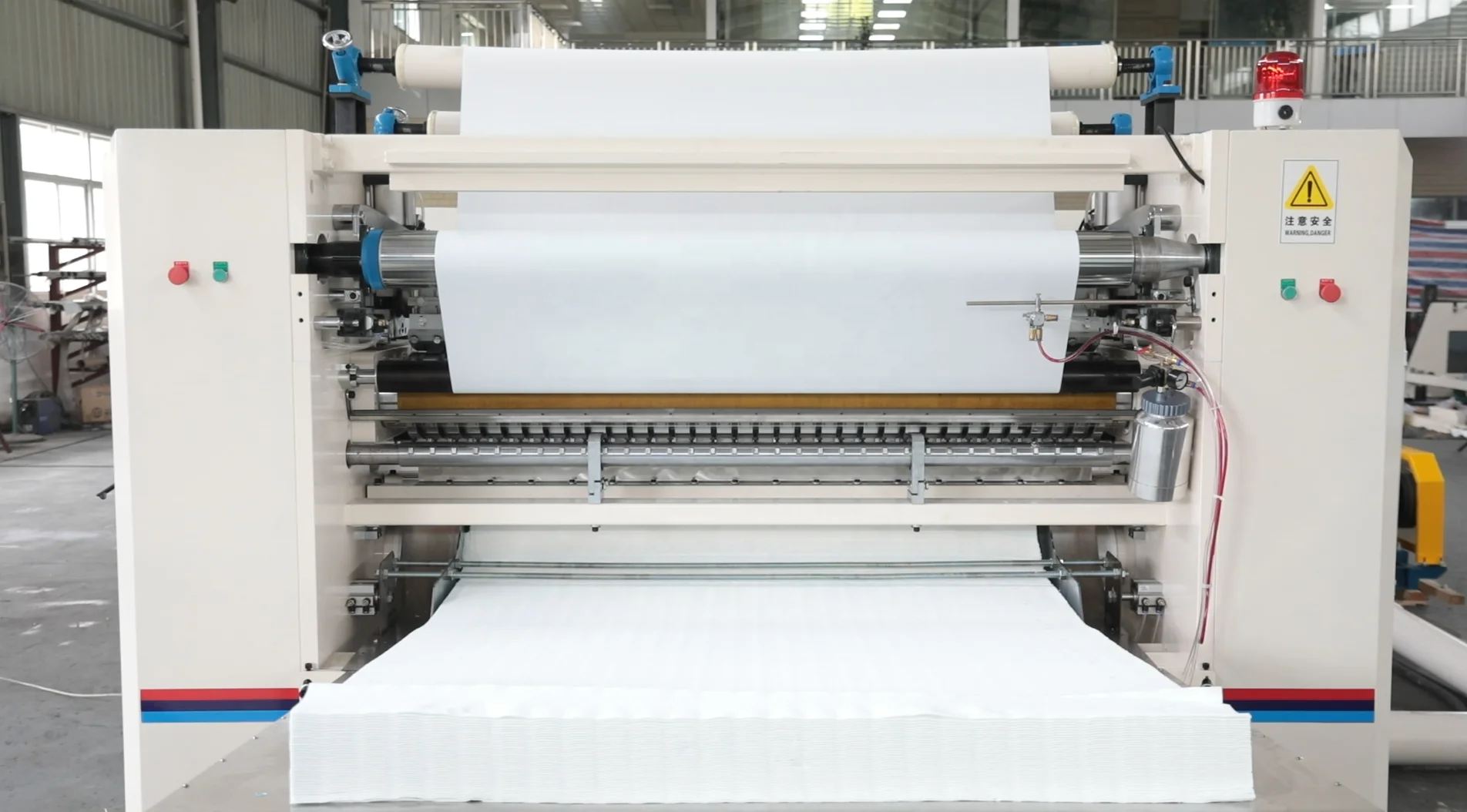 Automatic V Folding Hand Towel Making Machine,Facial Tissue and Hand Towel paper converting machinery