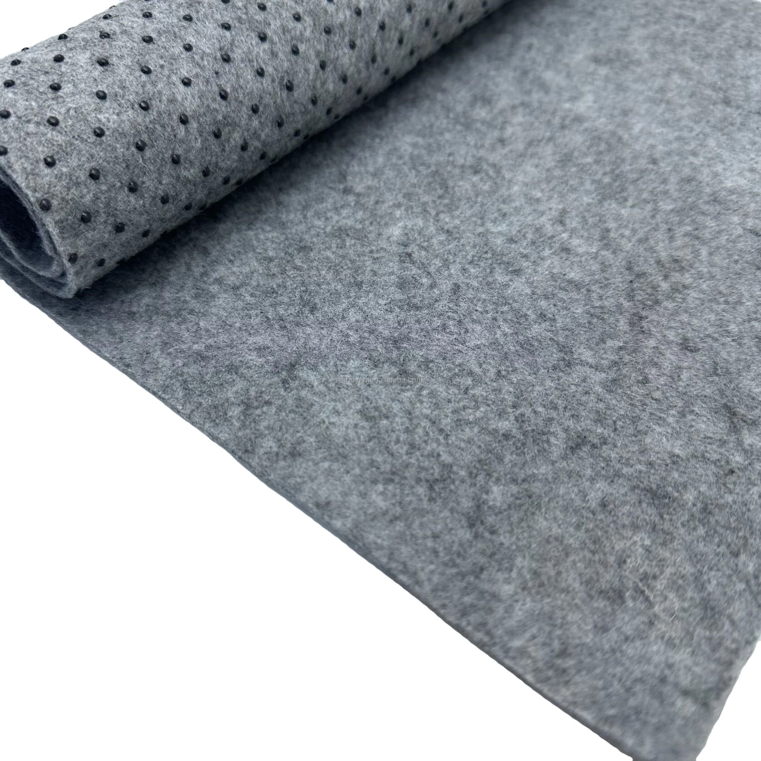 Low Price Polyester Anti-Slip Carpet Dots Backing Fabric Nonwoven Felt Non Slip Final Backing Cloth Carpet Underlay Backing