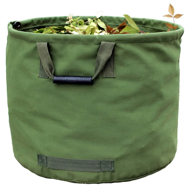 
33 Gallons Garden Bag Reusable Heavy Duty Gardening Trash Bag Lawn Leaf Yard Waste Bag 