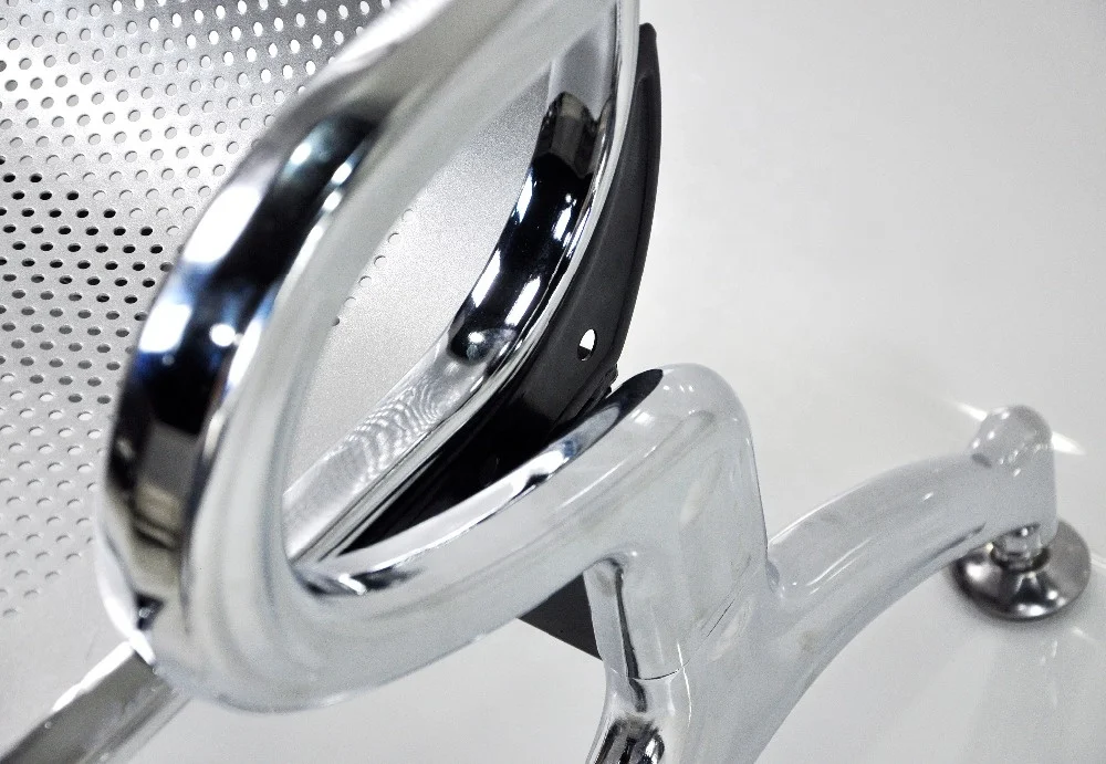 2023 Hot Sell 3-seater Waiting Chair Bench Without Upholstery (3 seats) Model In Public Area