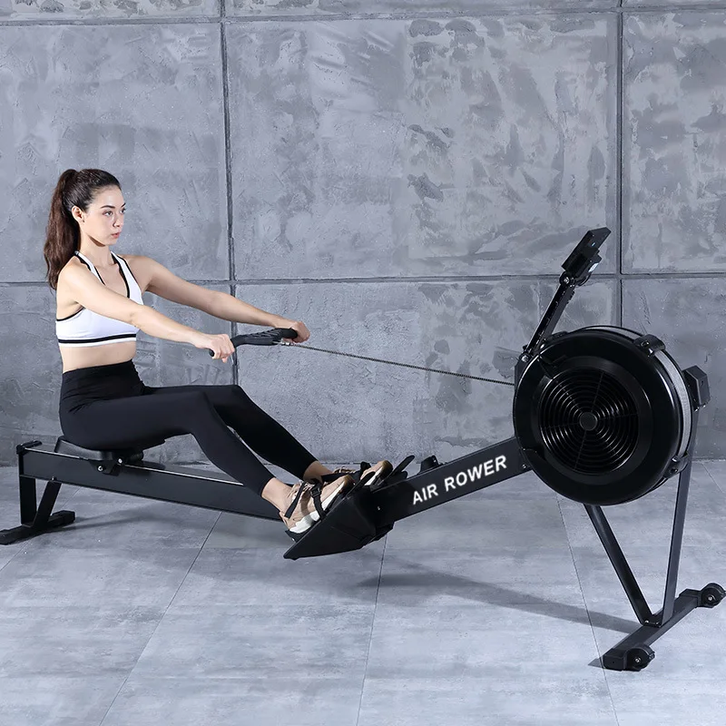  Indoor Foldable Smart Wind Resistance Rowing Machine Home Use Commercial Spinning Weight Fitness