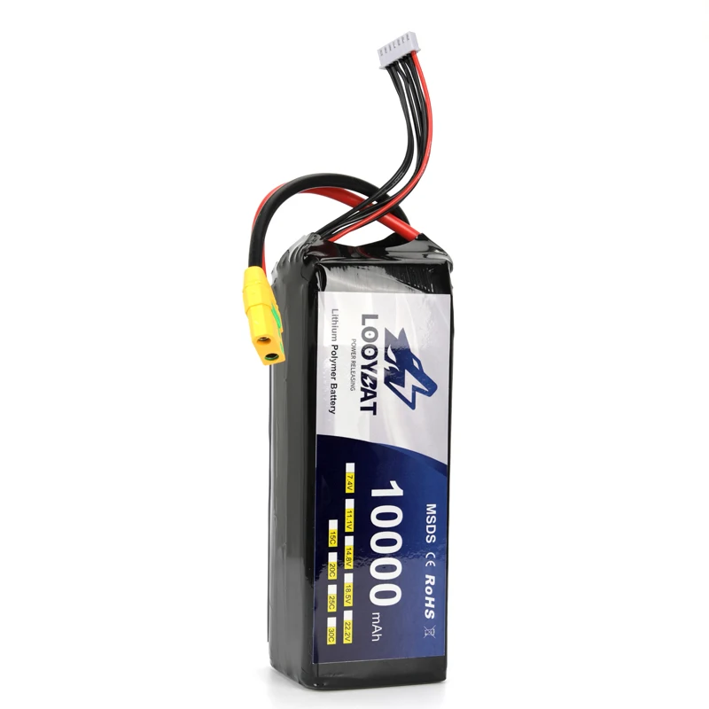 High quality Battery Packs 10000mAh 7.4V 14.8V 22.2V 2S 4S 6S High Discharge other batteries For RC car Lipo battery