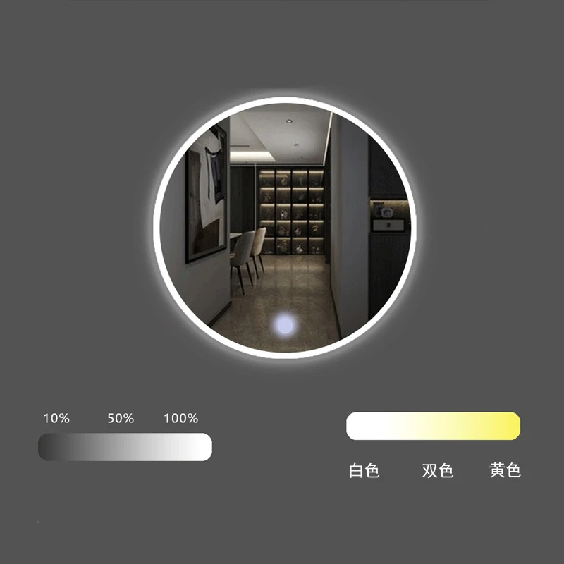 Small Size DC12V Factory 3A 36W Smart Touch Sensor Switch For Mirror