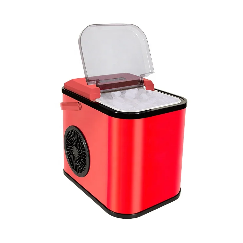 10-12kg/d Household Portable Ice Maker Self-cleaning Ice Making Machine Commercial Use For Home Office Party Ice Cube Maker