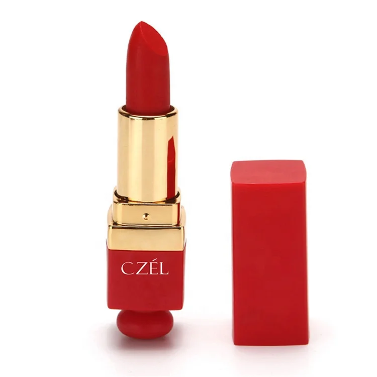 Attractive Style Long Lasting Lipstick, Makeup Cosmetics Easy To Color Lipstick