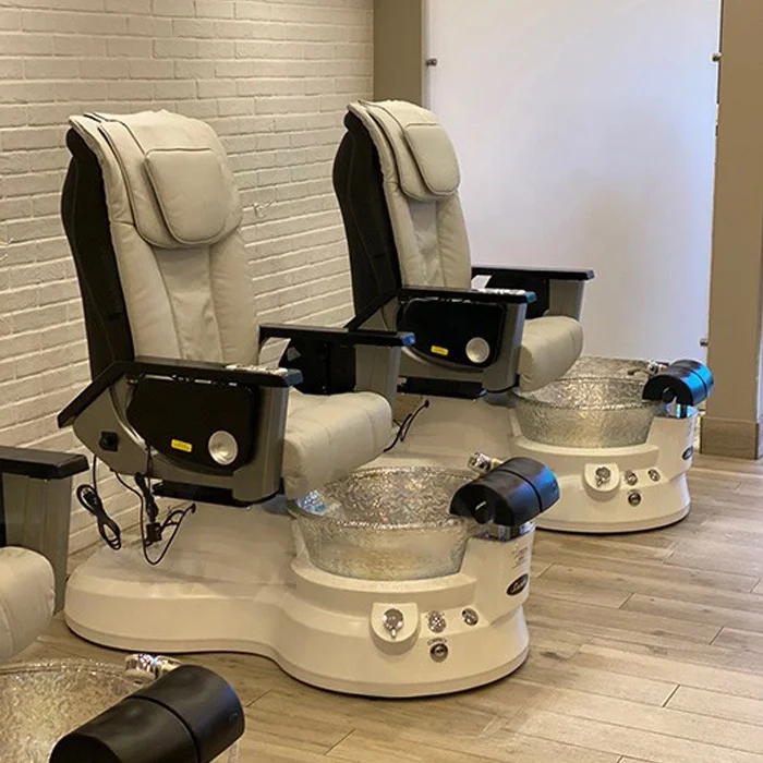 New design beauty salon foot spa chair modern electric massage reclining spa chair pedicure 2023