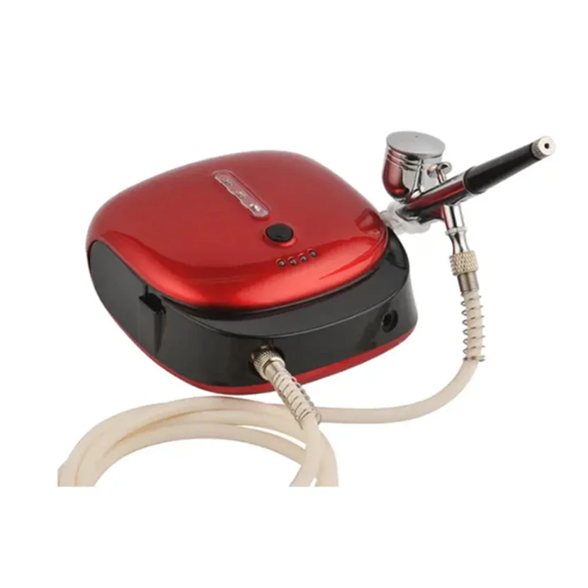 Small Type 12V 1000MA Makeup Airbrush Compressor Kits Cordless Airbrush Compressor