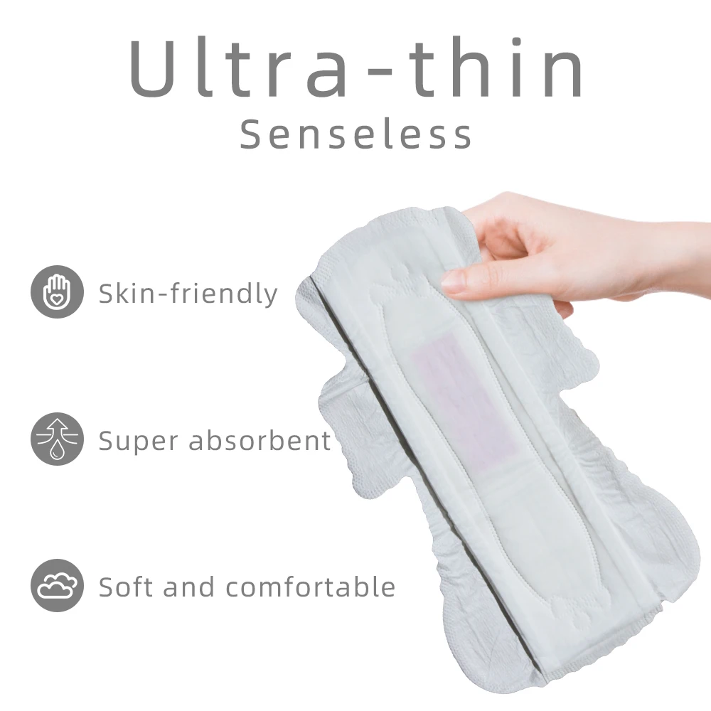 DH New Product Ideas Skin-Friendly Leak-Proof Feminine Hygiene Products