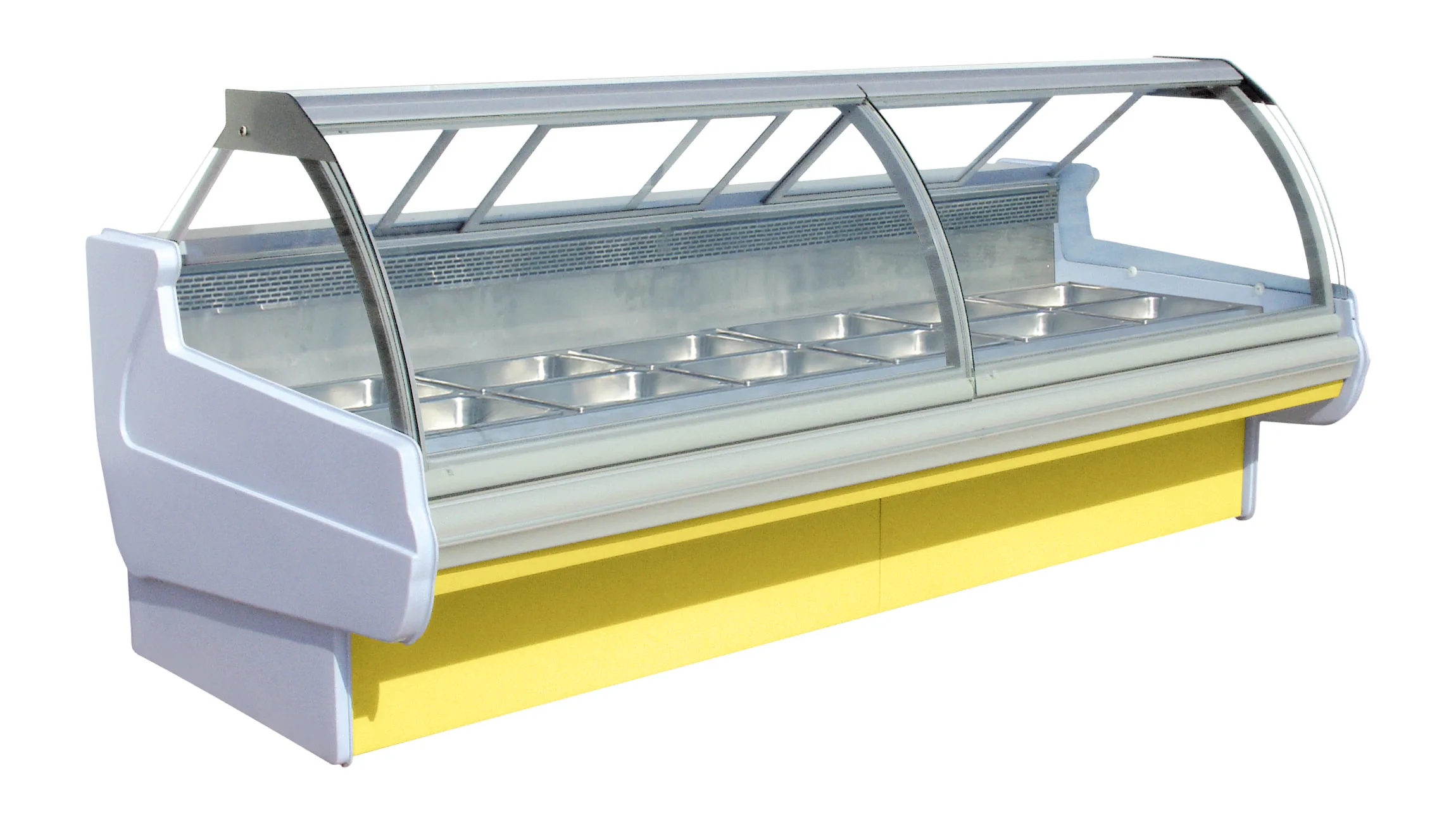 Cooked Food Display Cabinets Refrigeration Equipment Deli Cooler Meat Display Refrigerator Deli Showcase
