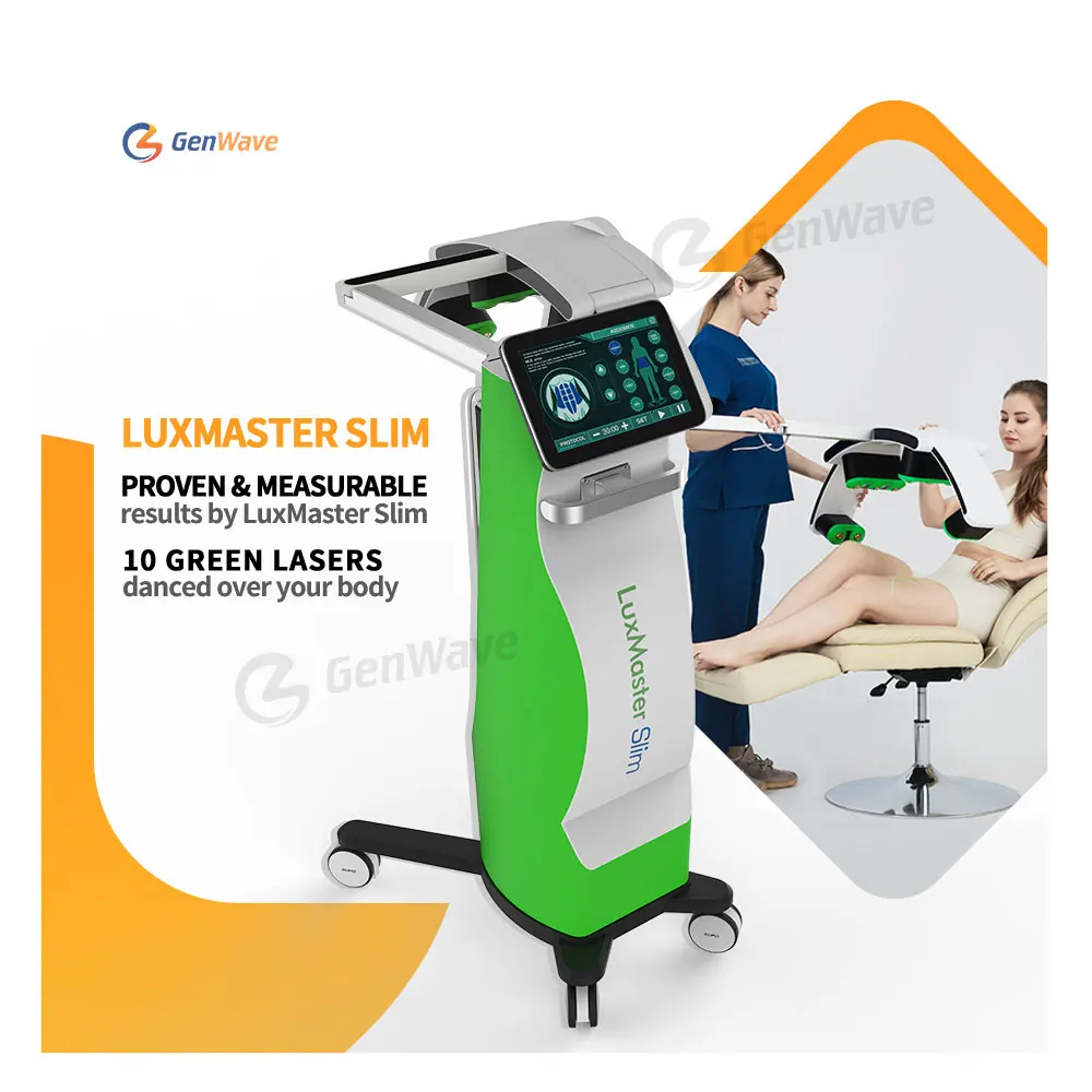 Vertical 10d Laser Slim LLLT Laser Therapy LuxMaster Slim Weight Loss Laser Slimming Machine