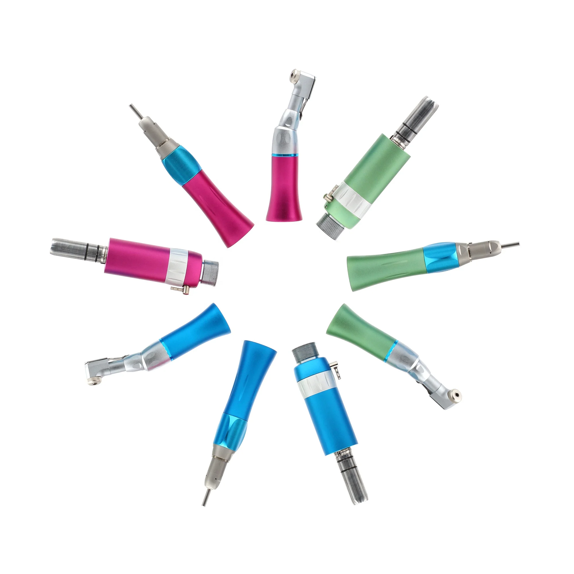 Dental FX Series Handpiece Set External Water Spray 1:1 Low Speed Contra Angle Dental Handpiece