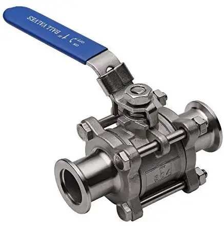 Stainless Steel Manual Pressure Vacuum Kf Nw16-50 Flange Ball Valve