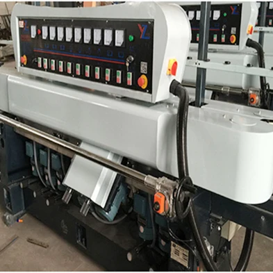 High Efficiency 8 Spindles Flexible Assemble Form Glass Straight Edge Polish Machine