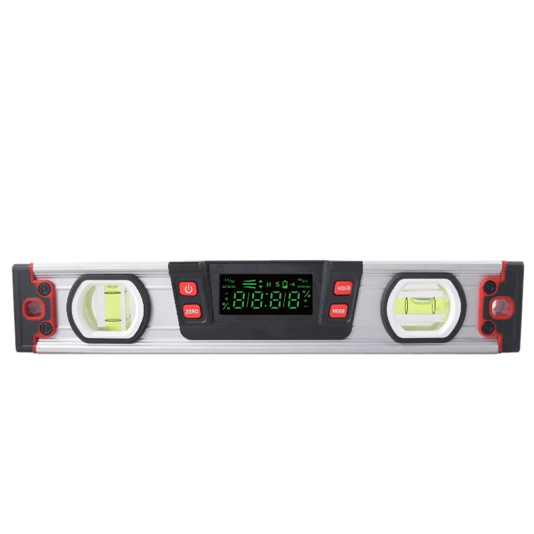 custom made DL1918 Digital Level with 2 bubble bags and magnets Digital inclinometer Factory price