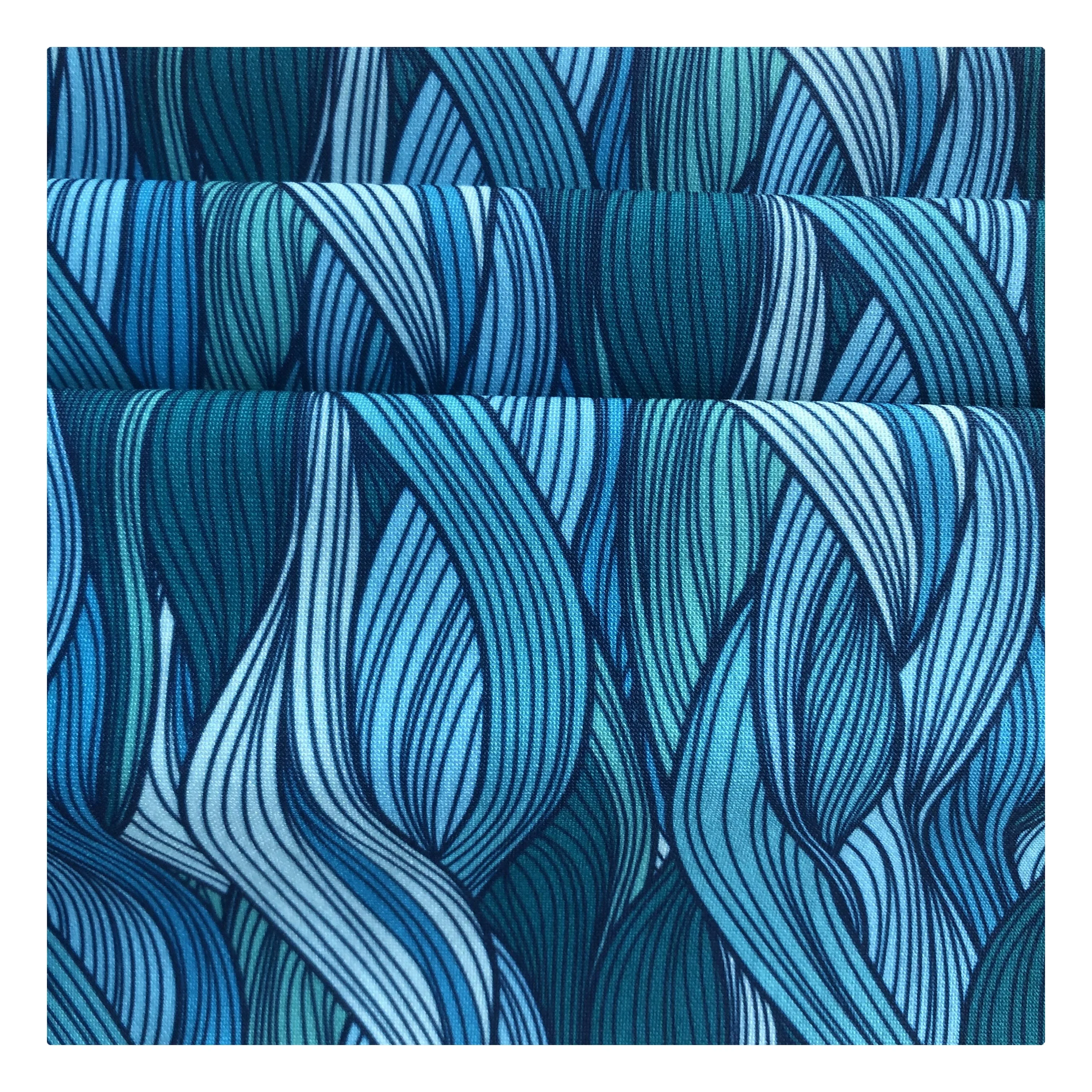 
High Quality Custom design scuba knit Printed Polyester Fabric For bows 