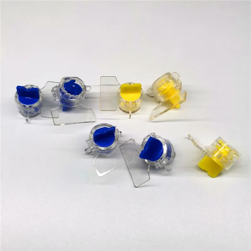 One time use clear red blue black color custom wire length gas meter seal/electric meter lead seals/electric metre seals