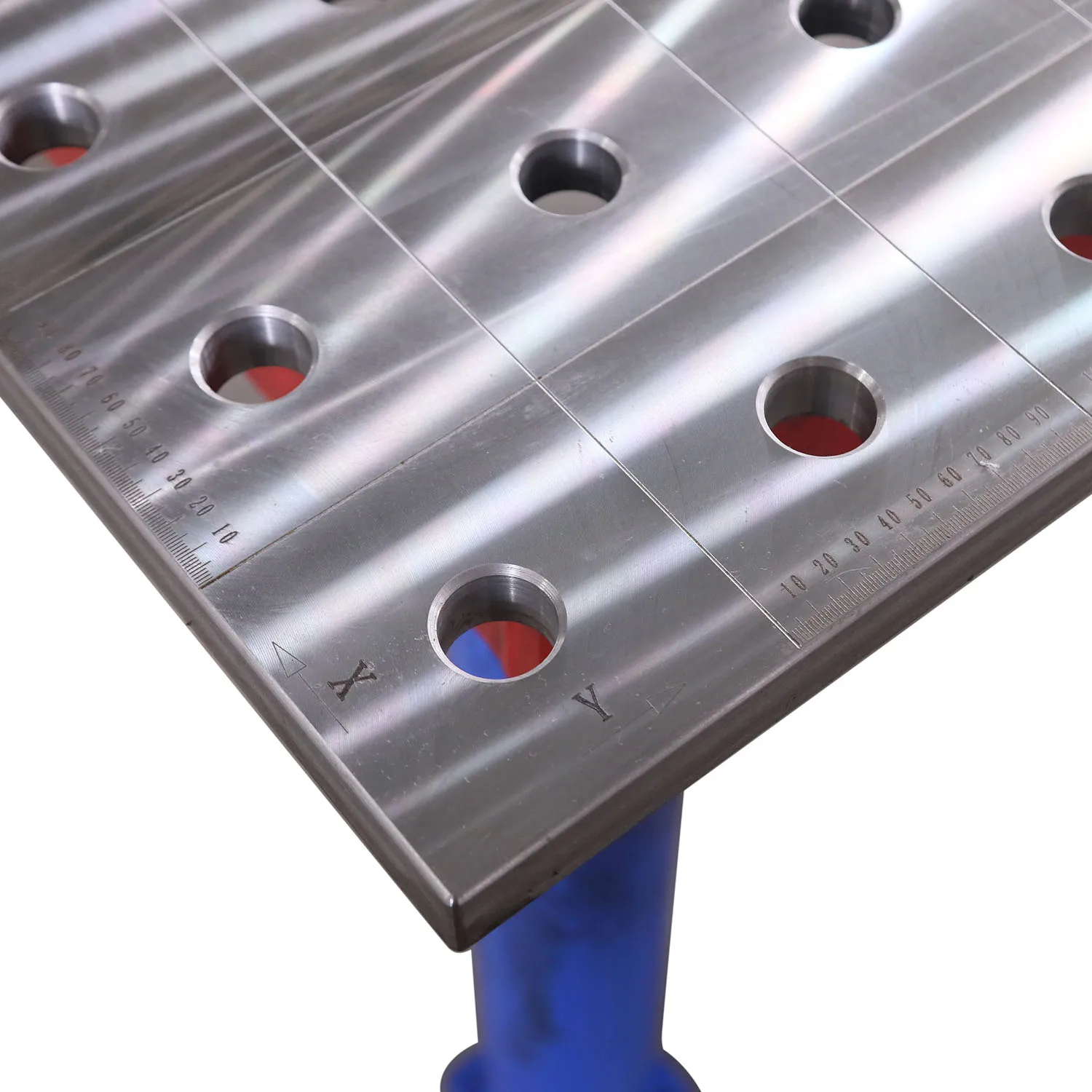 Industrial Customized Flexible measuring Tool Carbon Steel 2D Welding Table Modular welding clamping system