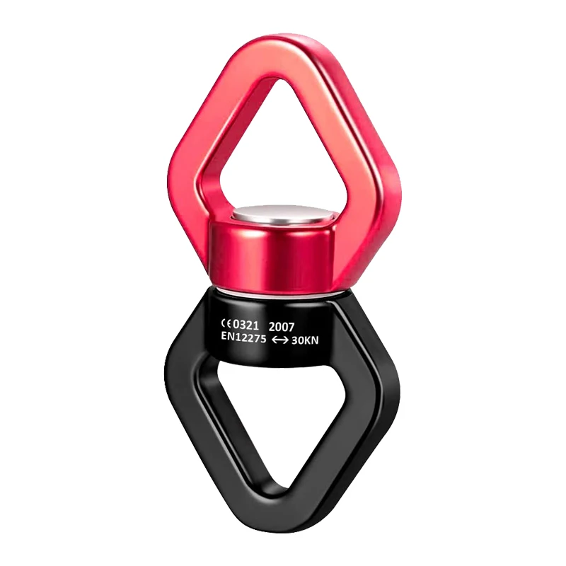 Customized Good Quality 360 yoga swing swivel Spinner 35kN Swivel Carabiner