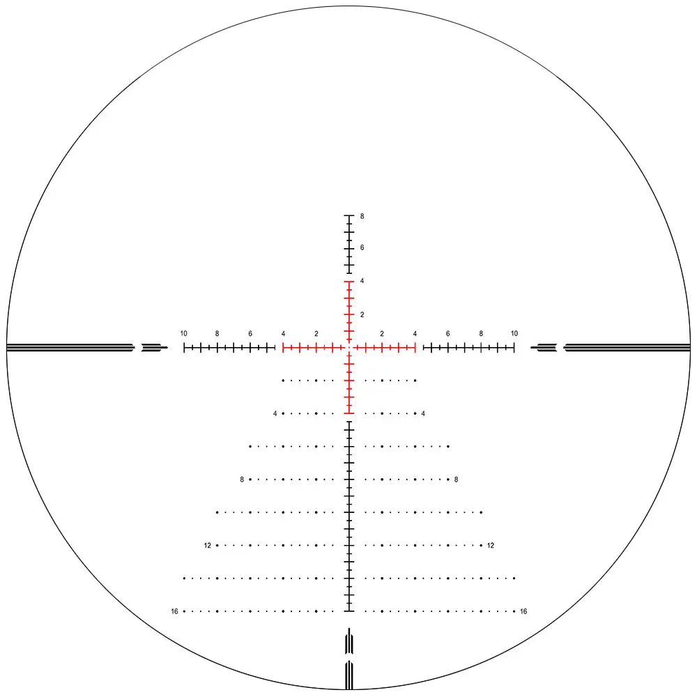 WestHunter HD-N 6-24x50 SFIR FFP Zero Stop Scope Red Illuminated Reticle Hunting Scope 30mm Tube Clear View Optical Sights