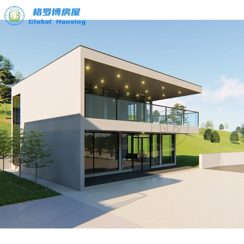 Меблированный Легкий Стальной дом сборный Casa Prefabricada модульный для крошечного дома