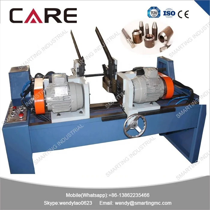 Automatic pneumatic control double end chamfering machine bolt chamfering machine