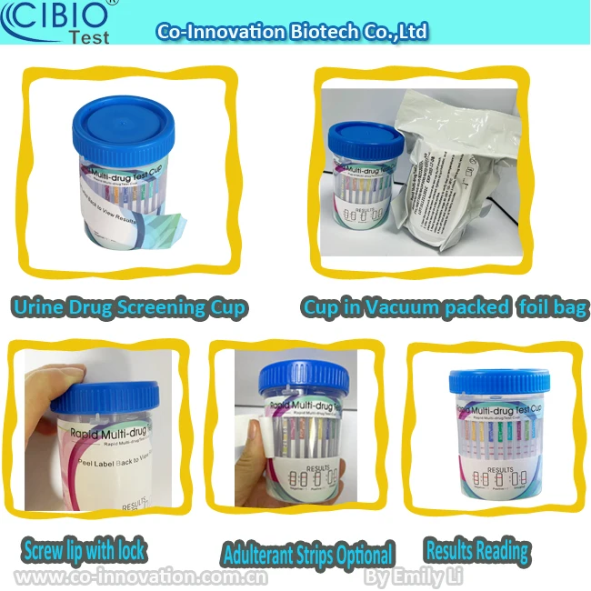 Drug Screening Cup Details