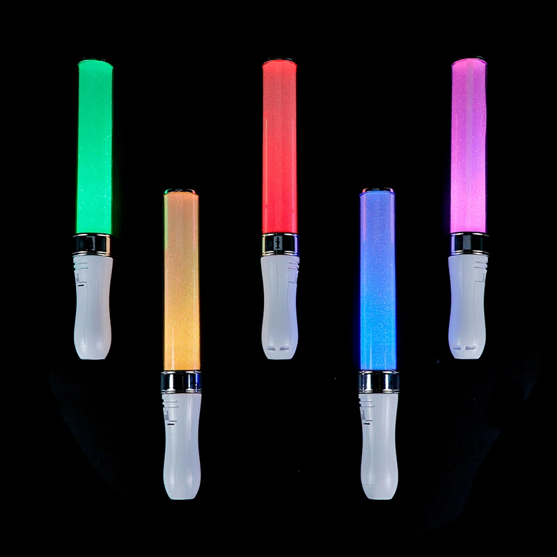15 Color Changes Light Up Stick Glowing Wand Baton LED Stick For Concert