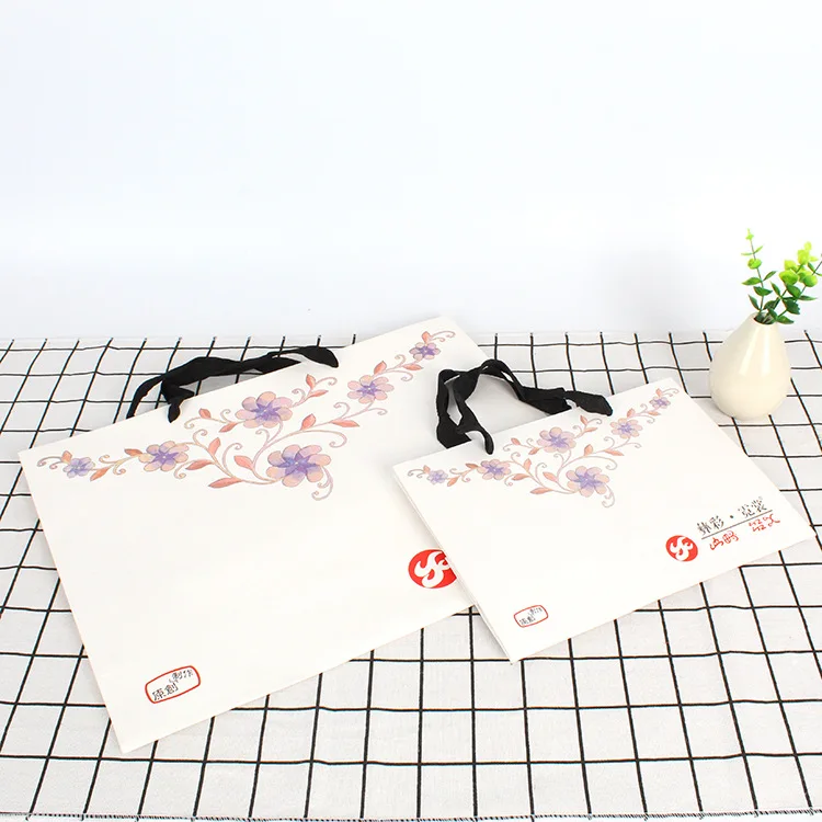 Creatrust Tote Black Your Own Logo Factory Custom Food Snack Takeaway Mcdonald Boutique Tile Paper Bag